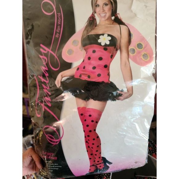 New womens Ladybug costume Medium/Largre - Picture 2 of 4